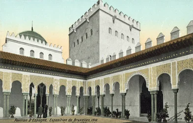Spanish Pavilion, Brussels Exhibition, 1910
